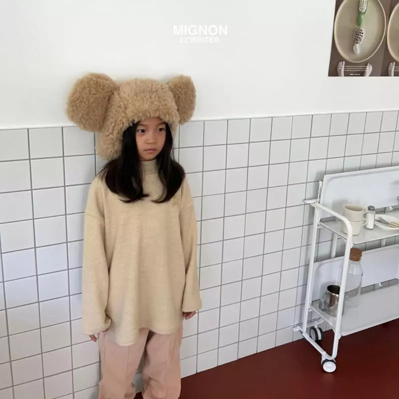 Mignon - Korean Children Fashion - #kidsstore - Mone Turtleneck Tee - 9