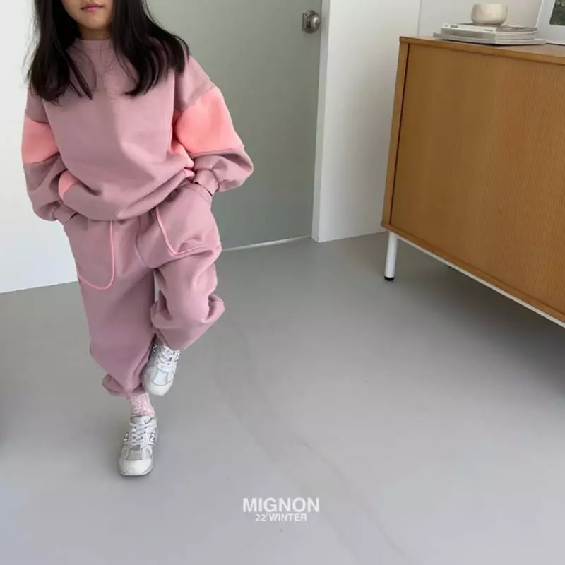 Mignon - Korean Children Fashion - #kidsstore - Block Pants - 4