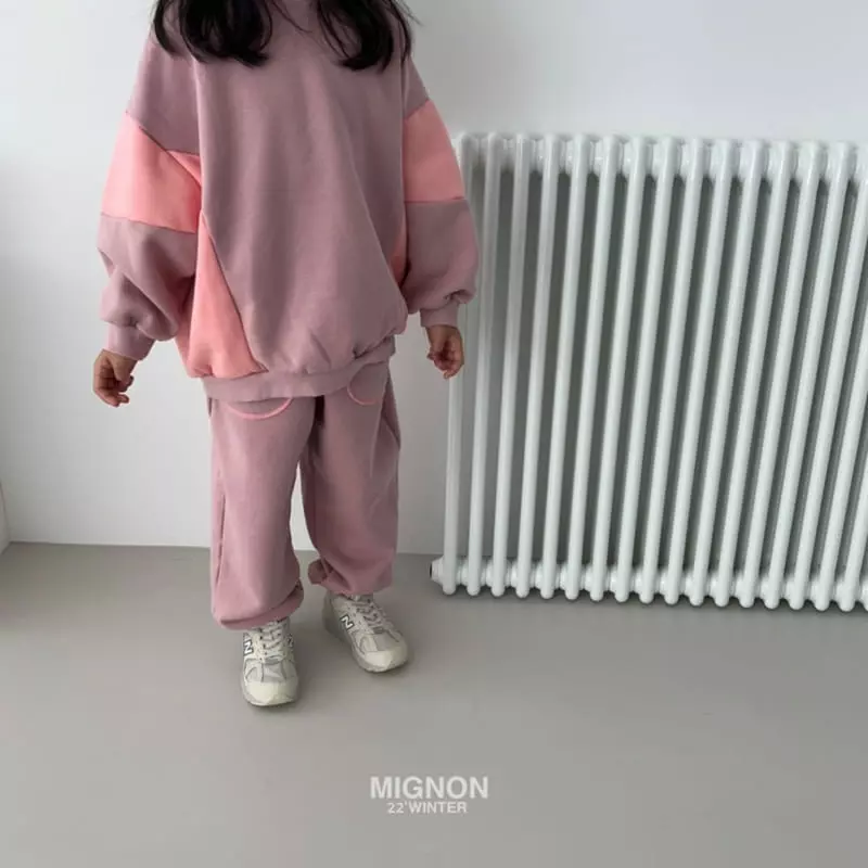 Mignon - Korean Children Fashion - #minifashionista - Color Block Sweatshirt - 2