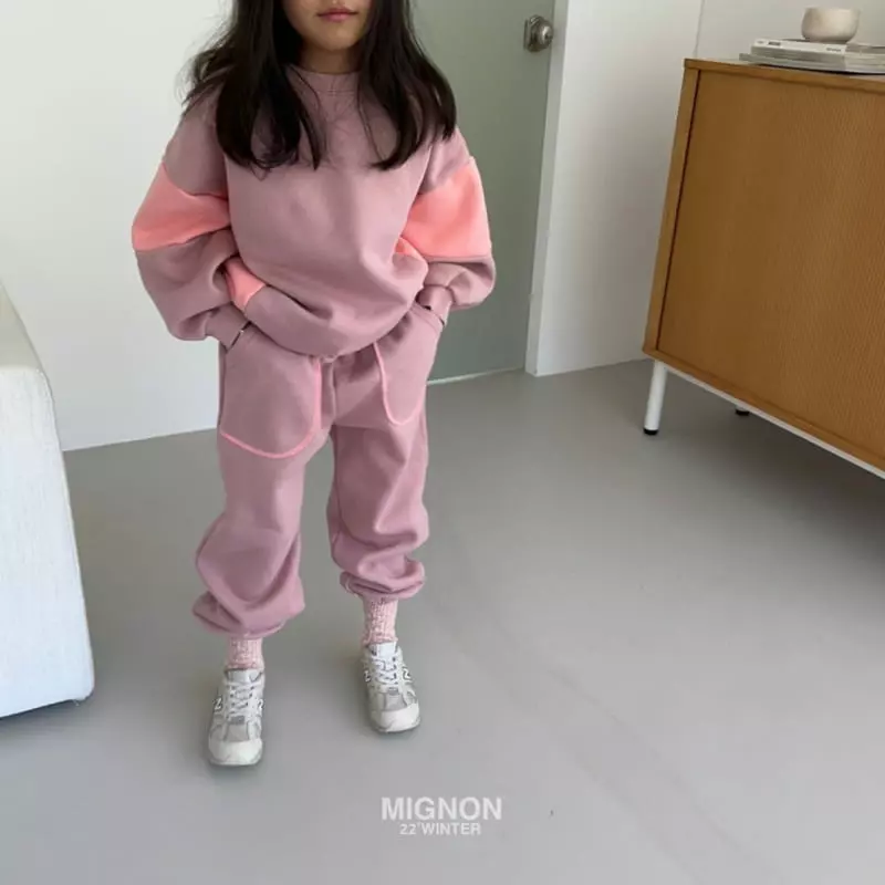 Mignon - Korean Children Fashion - #prettylittlegirls - Block Pants - 9