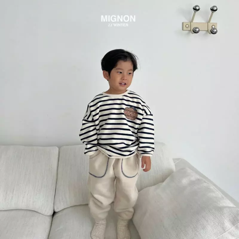 Mignon - Korean Children Fashion - #toddlerclothing - Block Pants - 11