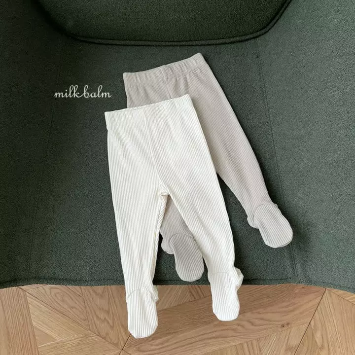Milk Balm - Korean Baby Fashion - #babyfashion - Bonbon Foot Leggings