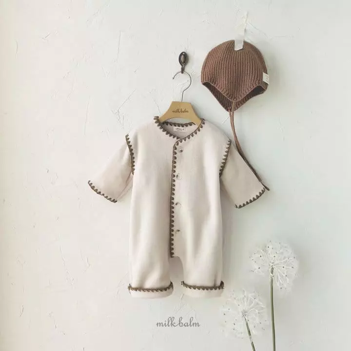 Milk Balm - Korean Baby Fashion - #babyoninstagram - Milk Mello Bodysuit - 4