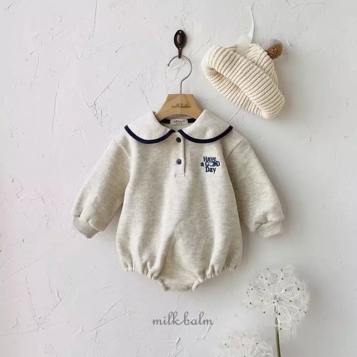 Milk Balm - Korean Baby Fashion - #babyootd - Sailor Good Bodysuit - 4