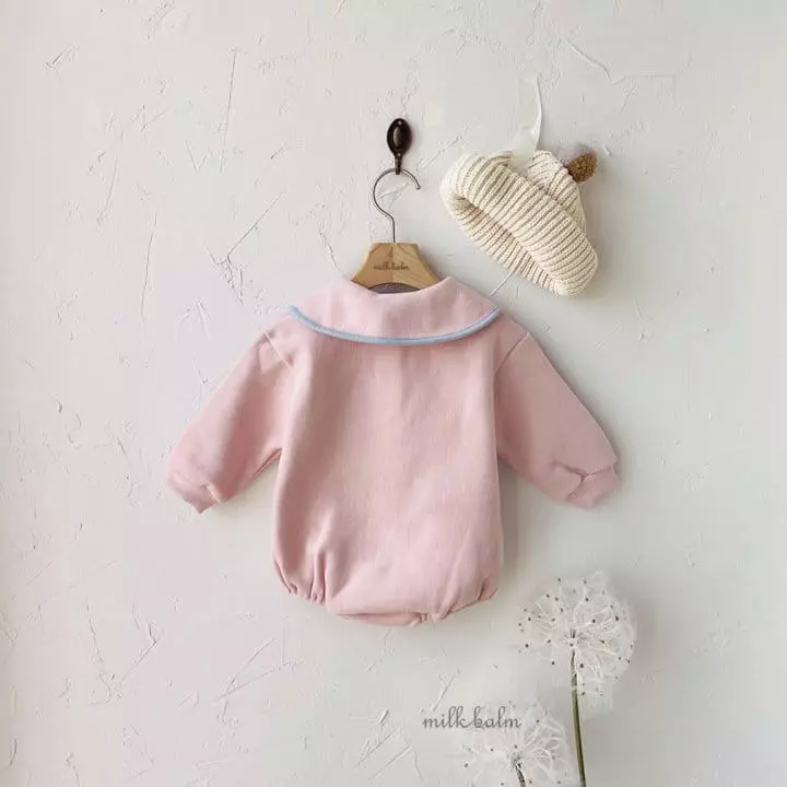 Milk Balm - Korean Baby Fashion - #babywear - Sailor Good Bodysuit - 6