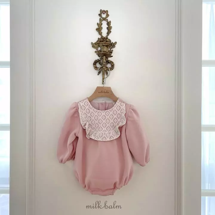Milk Balm - Korean Baby Fashion - #onlinebabyshop - Scarlet Bodysuit - 3