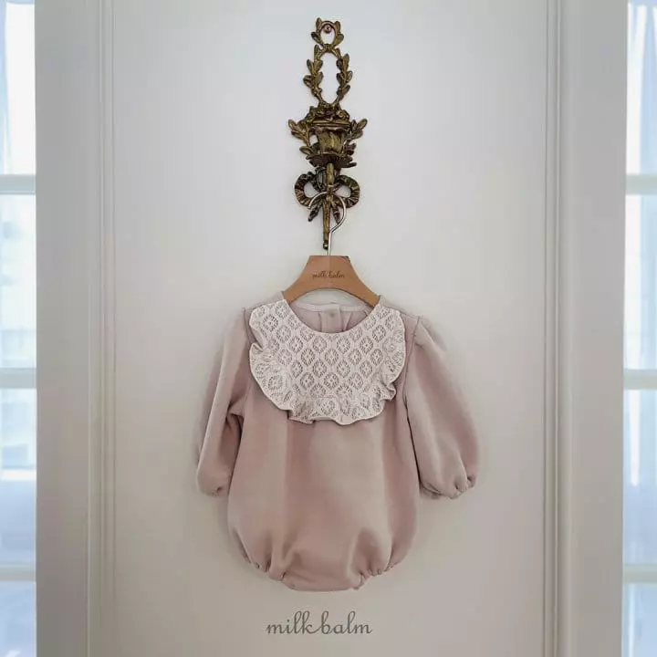 Milk Balm - Korean Baby Fashion - #onlinebabyshop - Scarlet Bodysuit - 4