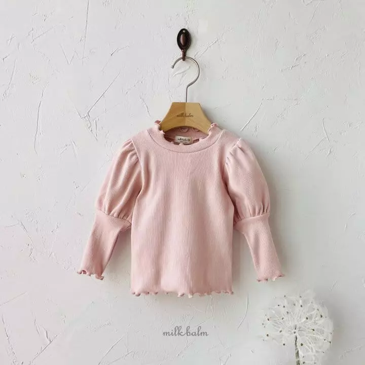 Milk Balm - Korean Children Fashion - #childofig - Rosely Half Turtleneck Tee - 2