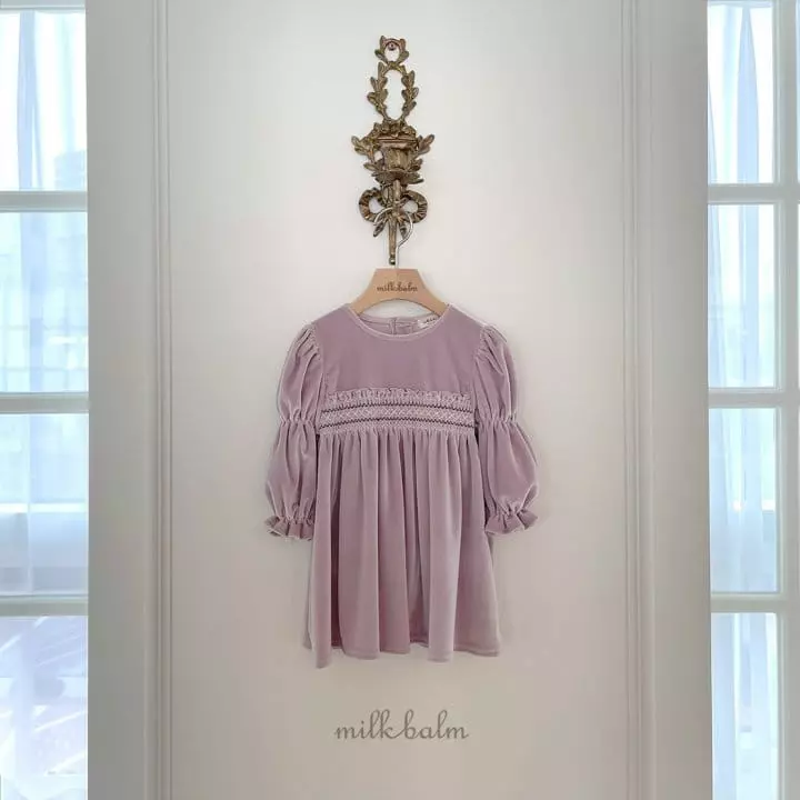 Milk Balm - Korean Children Fashion - #littlefashionista - Reve Smocking One-piece - 2