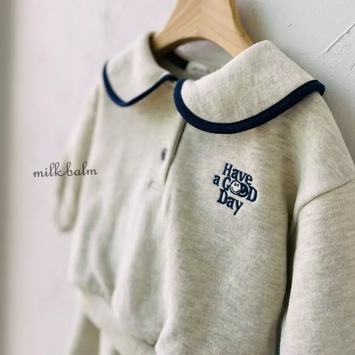 Milk Balm - Korean Children Fashion - #magicofchildhood - Sailit Good Top Bottom Set - 5