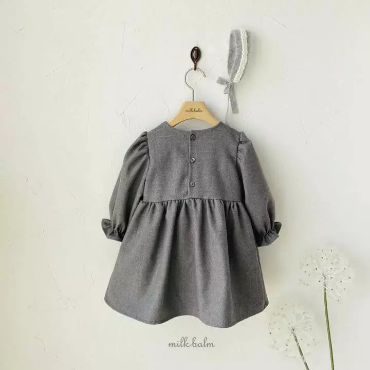Milk Balm - Korean Children Fashion - #minifashionista - Chalotte Embrodiery One-piece - 6