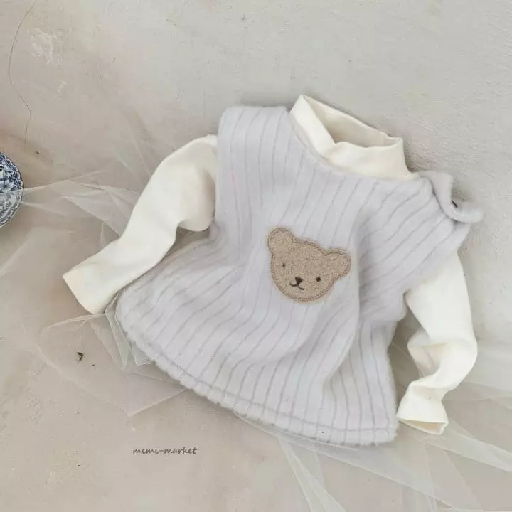 Mimi Market - Korean Baby Fashion - #babyboutique - Teddy Vest - 3