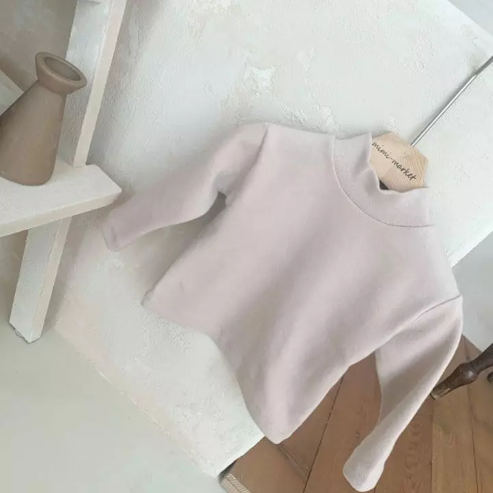 Mimi Market - Korean Baby Fashion - #babyboutiqueclothing - Peach Turtleneck Tee - 11