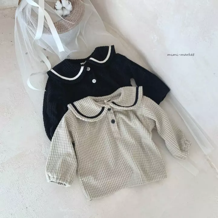 Mimi Market - Korean Baby Fashion - #babyboutiqueclothing - Maron Set