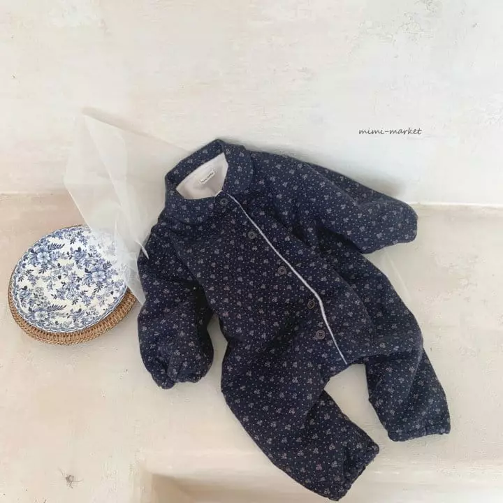 Mimi Market - Korean Baby Fashion - #babyboutiqueclothing - Egg Flower Bodysuit