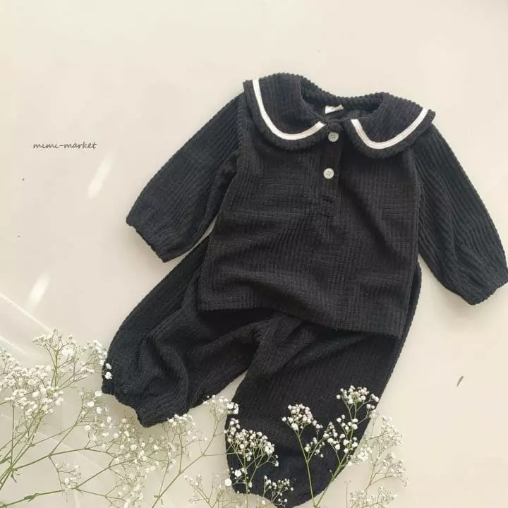Mimi Market - Korean Baby Fashion - #babyclothing - Maron Set - 2