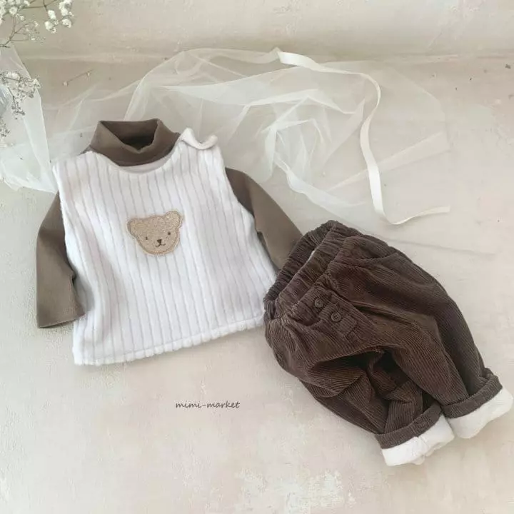 Mimi Market - Korean Baby Fashion - #babyclothing - Teddy Vest - 6