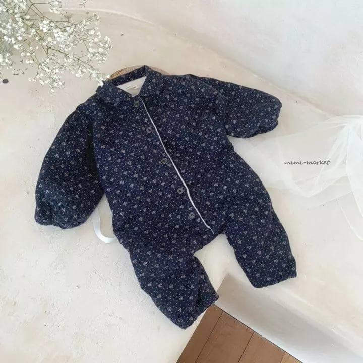 Mimi Market - Korean Baby Fashion - #babyclothing - Egg Flower Bodysuit - 2