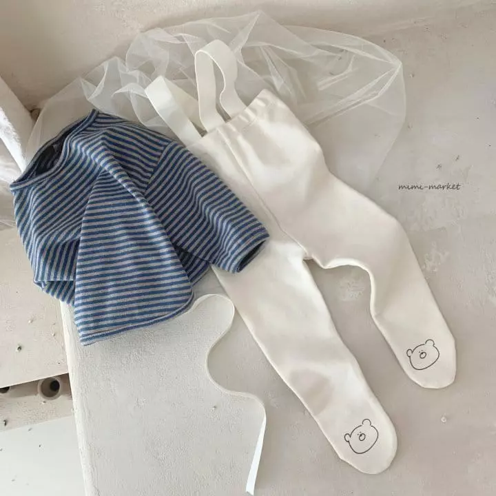Mimi Market - Korean Baby Fashion - #babyclothing - Bear Dungarees