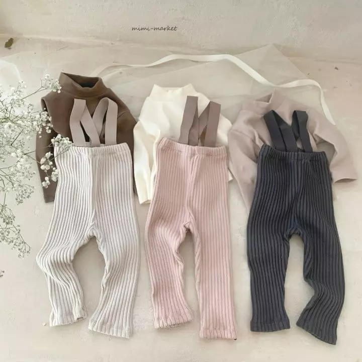 Mimi Market - Korean Baby Fashion - #babyfashion - Kiki Dungarees - 8
