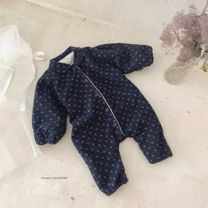 Mimi Market - Korean Baby Fashion - #babyfashion - Egg Flower Bodysuit - 3