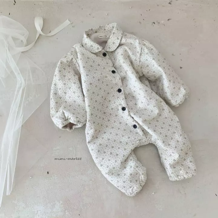 Mimi Market - Korean Baby Fashion - #babyfashion - Egg Flower Bodysuit - 4