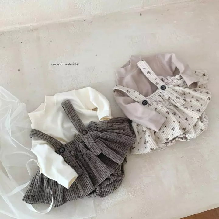 Mimi Market - Korean Baby Fashion - #babygirlfashion - Maron Can Skirt - 12