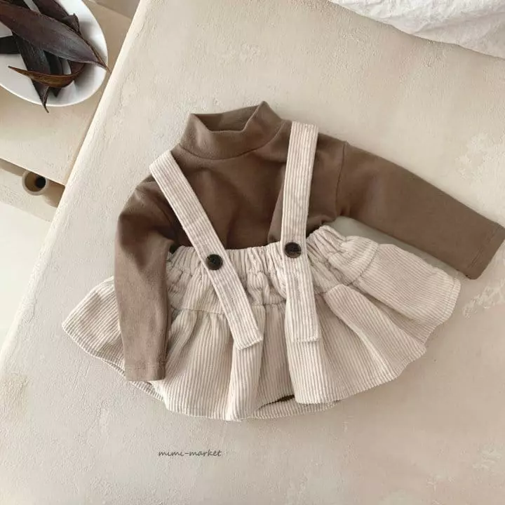 Mimi Market - Korean Baby Fashion - #babylifestyle - Rib Cancan Skirt - 5