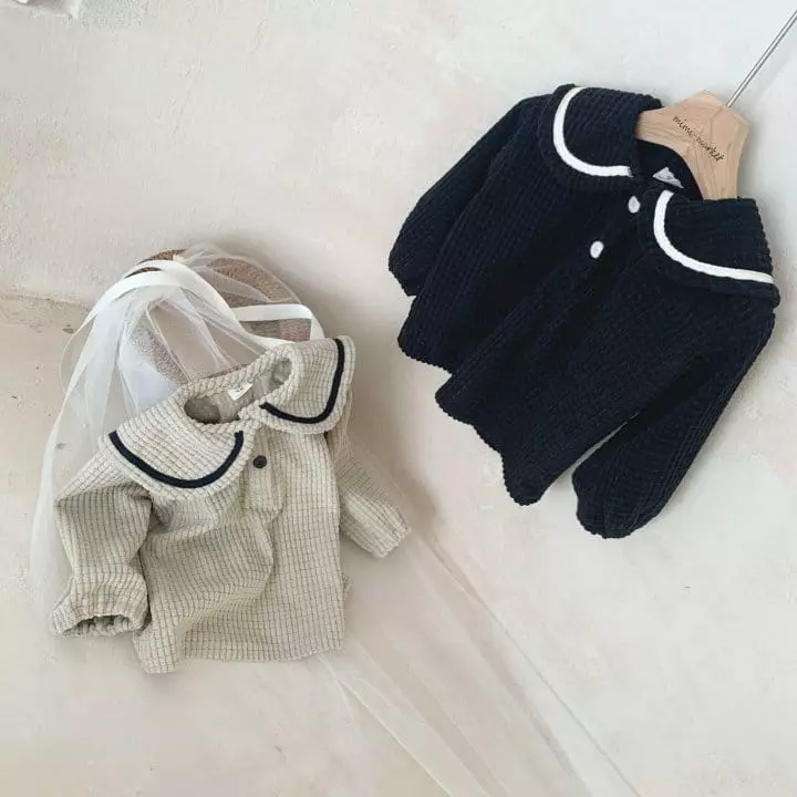Mimi Market - Korean Baby Fashion - #babylifestyle - Maron Set - 6