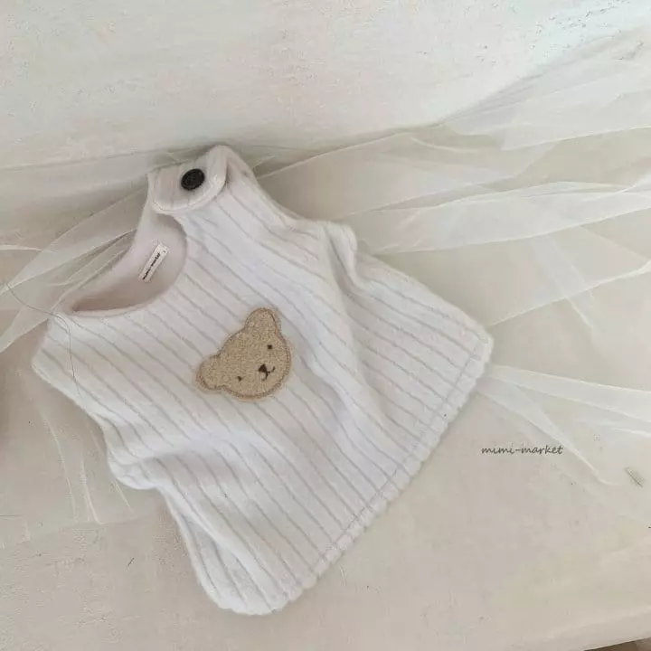 Mimi Market - Korean Baby Fashion - #babylifestyle - Teddy Vest - 10