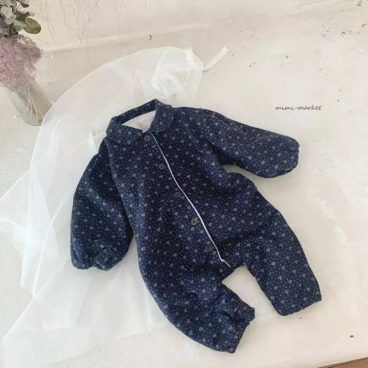 Mimi Market - Korean Baby Fashion - #babyoutfit - Egg Flower Bodysuit - 9