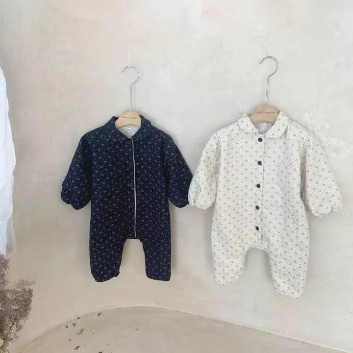 Mimi Market - Korean Baby Fashion - #babywear - Egg Flower Bodysuit - 11