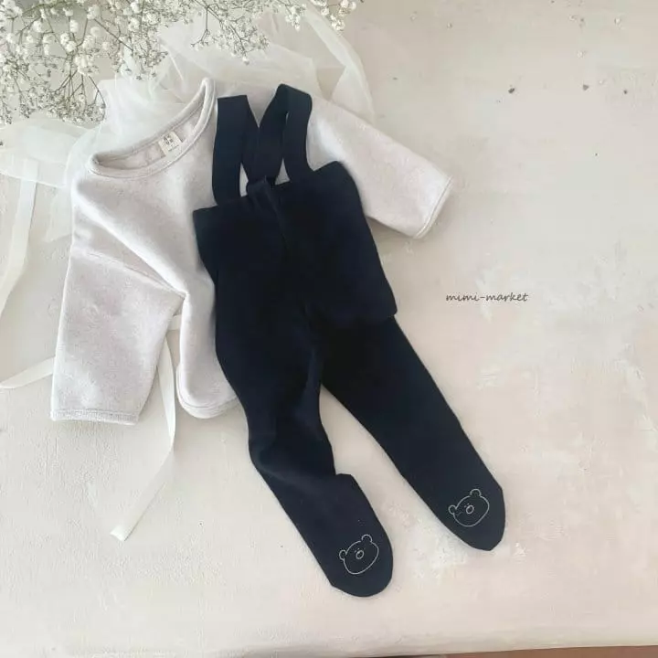 Mimi Market - Korean Baby Fashion - #babywear - Bear Dungarees - 10