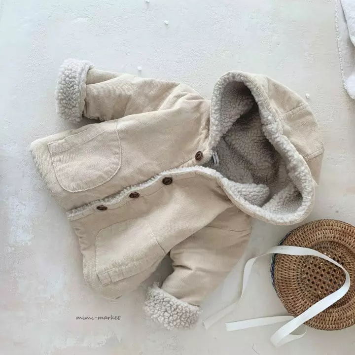 Mimi Market - Korean Baby Fashion - #onlinebabyboutique - Dumble Hoody Jumper - 12