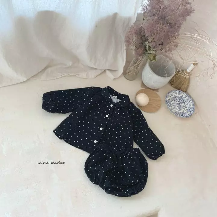 Mimi Market - Korean Baby Fashion - #onlinebabyboutique - Heart Set - 8