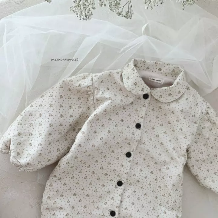 Mimi Market - Korean Baby Fashion - #onlinebabyboutique - Egg Flower Bodysuit - 12