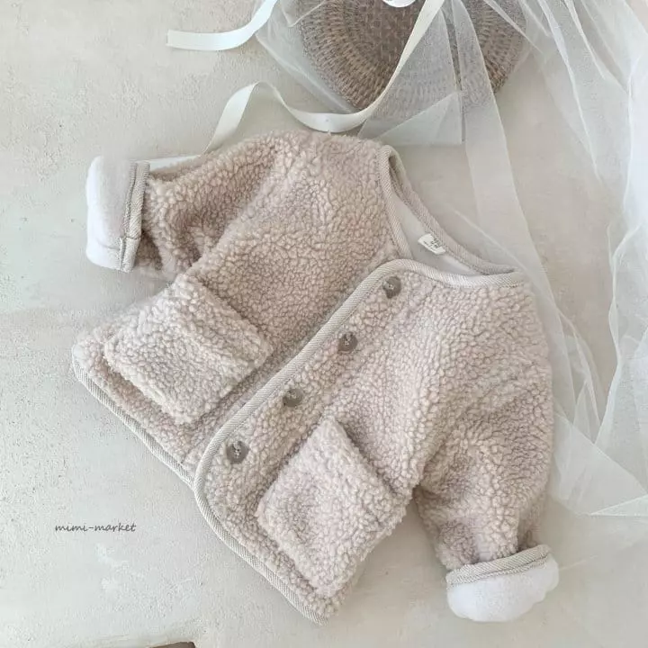 Mimi Market - Korean Baby Fashion - #onlinebabyshop - Dumble Piping Jumper - 6