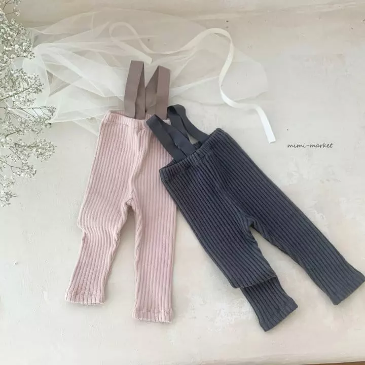 Mimi Market - Korean Baby Fashion - #onlinebabyshop - Kiki Dungarees - 3