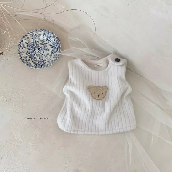 Mimi Market - Korean Baby Fashion - #onlinebabyshop - Teddy Vest - 2