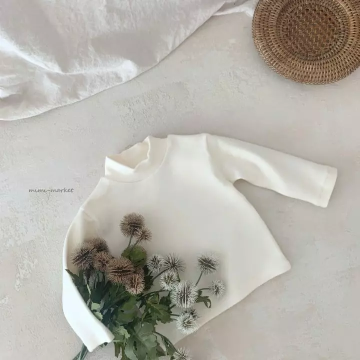 Mimi Market - Korean Baby Fashion - #smilingbaby - Peach Turtleneck Tee - 9