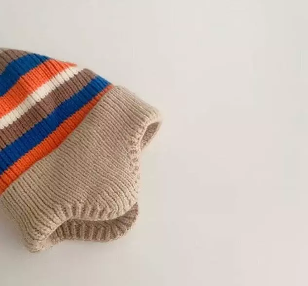 Miso - Korean Baby Fashion - #babyclothing - Stripes Ear Hat