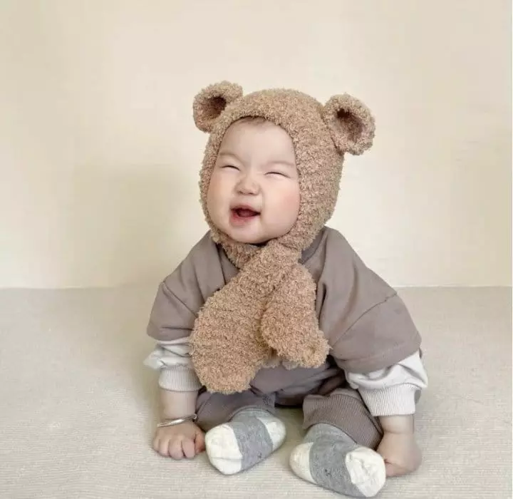 Miso - Korean Baby Fashion - #babyootd - Bear Ears Hat - 2