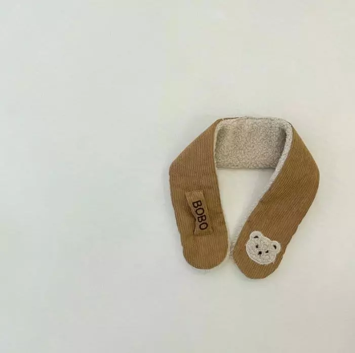 Miso - Korean Children Fashion - #littlefashionista - Bobo Bear Muffler - 3