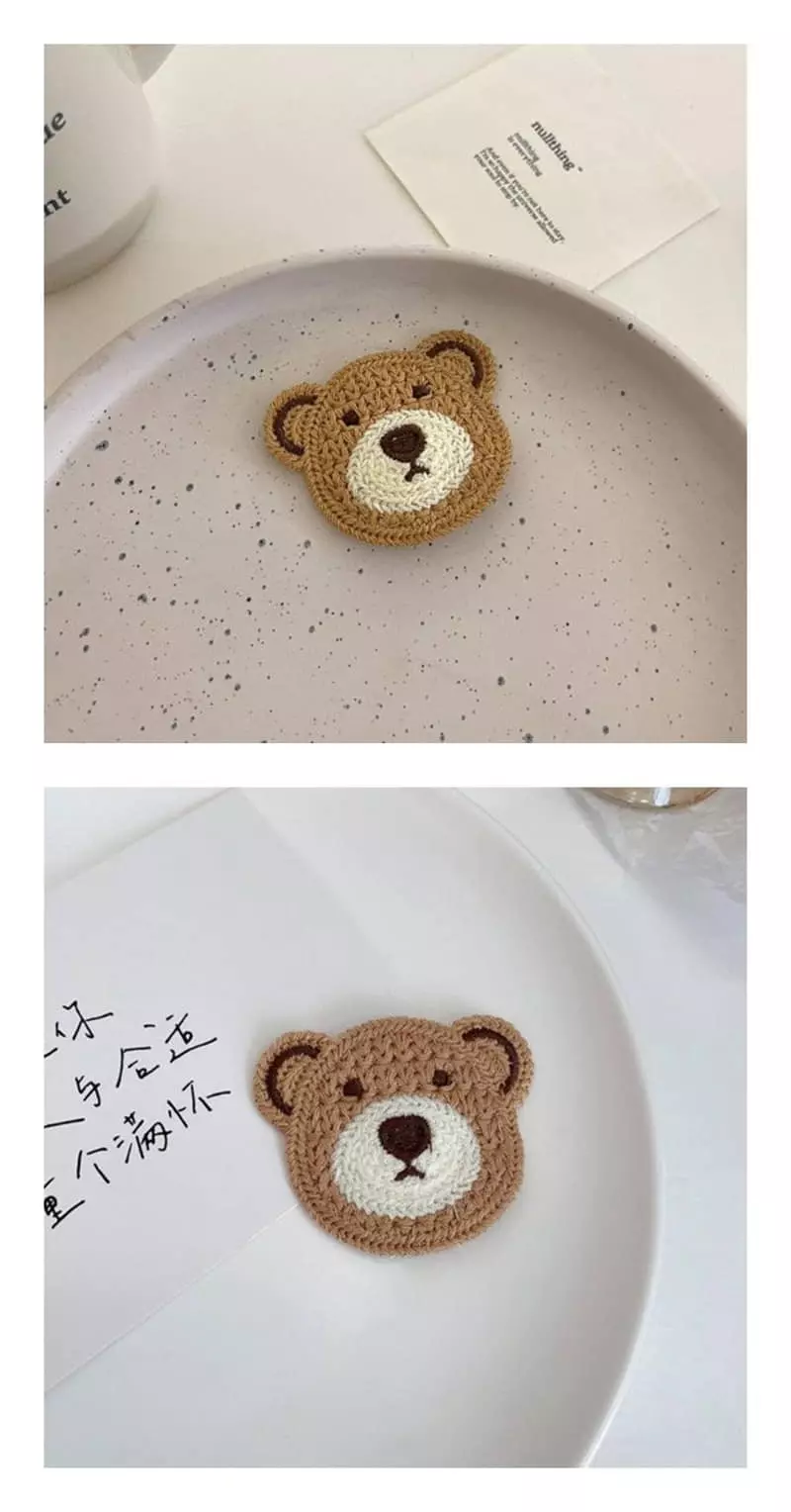 Miso - Korean Children Fashion - #magicofchildhood - Bear Hairpin