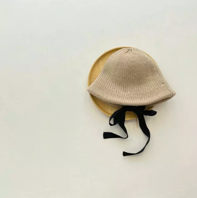Miso - Korean Children Fashion - #minifashionista - Anna Knit Bucket Hat - 2