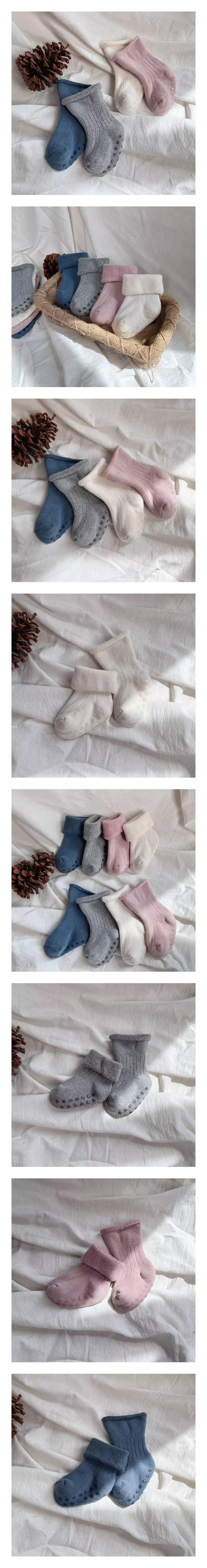 Miso - Korean Children Fashion - #prettylittlegirls - Winter Doldol Sock sSEt