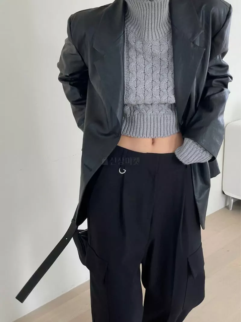 Moment - Korean Women Fashion - #momslook - Pisher Turtleneck Tee - 7