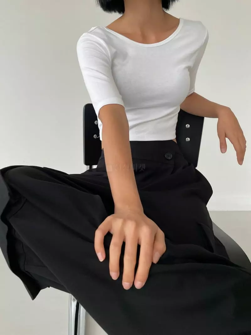 Moment - Korean Women Fashion - #momslook - Another Tee - 6