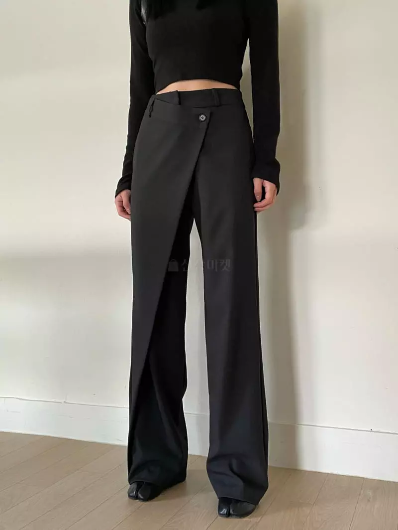 Moment - Korean Women Fashion - #momslook - Bale Pants - 6