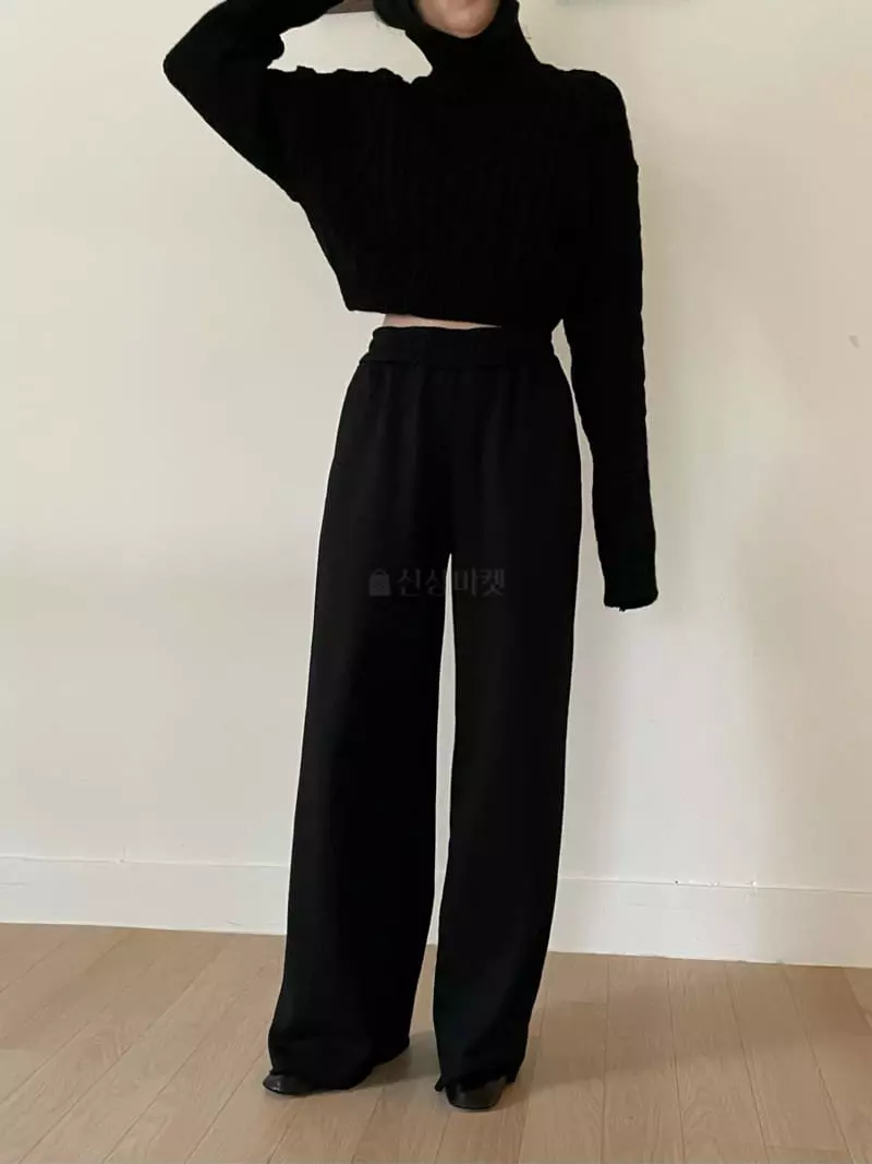 Moment - Korean Women Fashion - #vintagekidsstyle - Routin Pants - 7